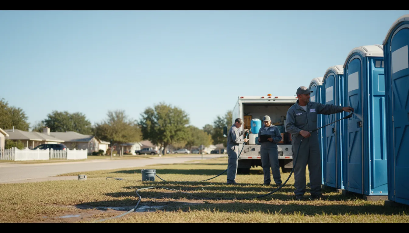 Long-Term Portable Toilet Rental in Dawson, ND near me